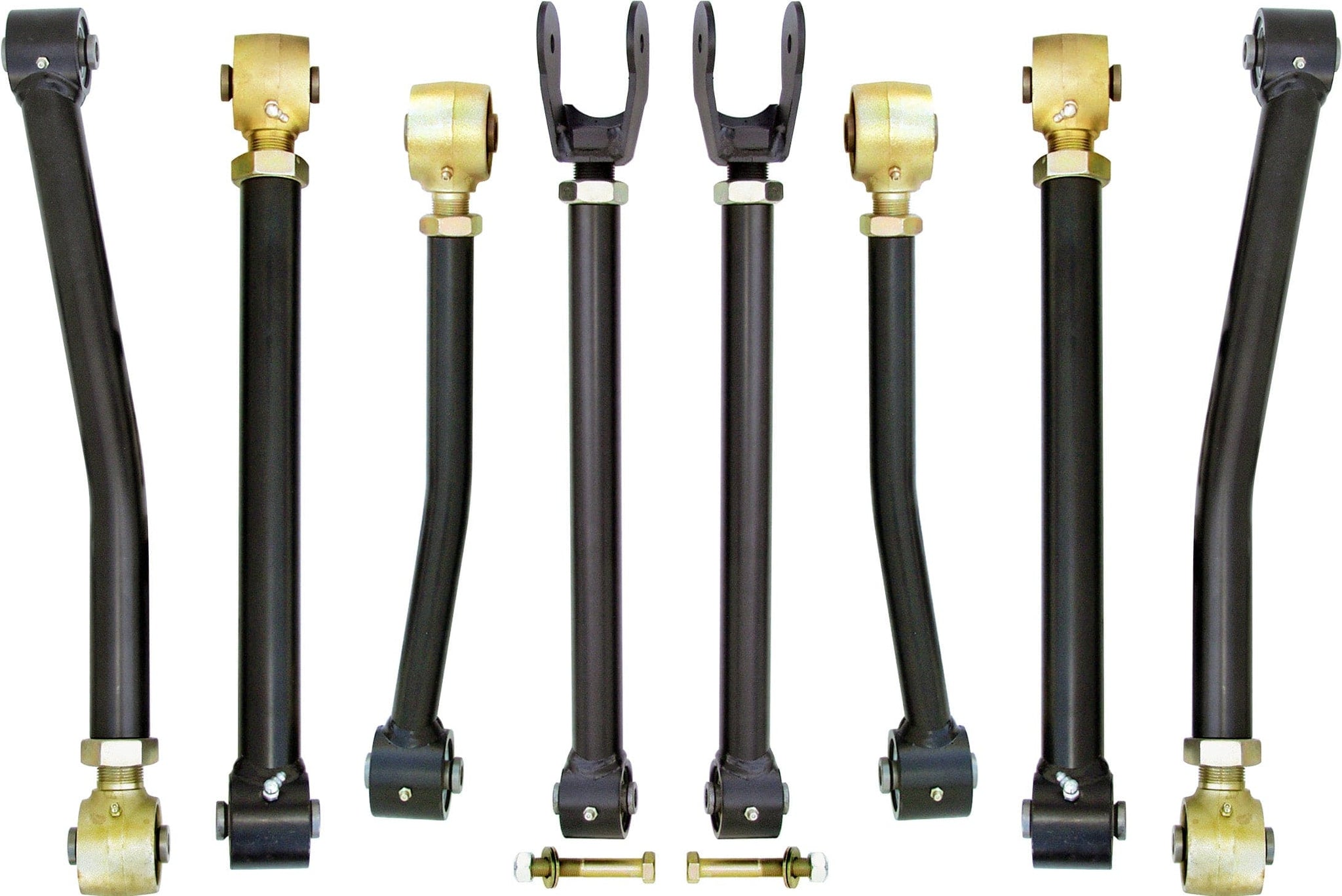 RockJock 4x4 Johnny Joint Control Arm Set 07-18 Wrangler JK Complete Set Of 8 RockJock 4x4