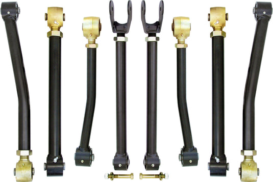 RockJock 4x4 Johnny Joint Control Arm Set 07-18 Wrangler JK Complete Set Of 8 RockJock 4x4