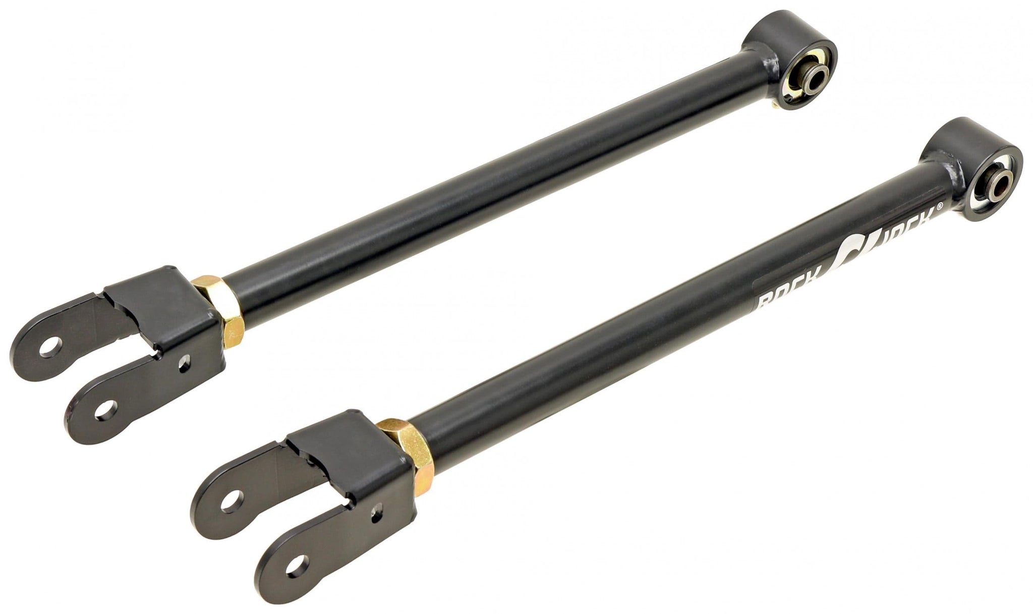 RockJock 4x4 Johnny Joint Control Arms 18-Up Wrangler JL Front Upper Adjustable Pair RockJock 4x4