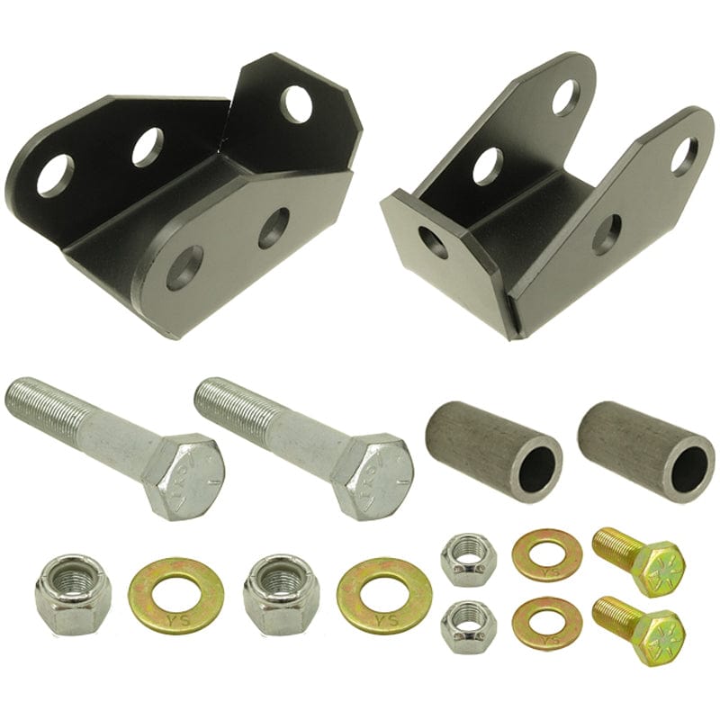 RockJock 4x4 Shock Mount Extensions 97-06 Wrangler TJ and LJ Unlimited Rear Lower Includes Hardware Pair RockJock 4x4