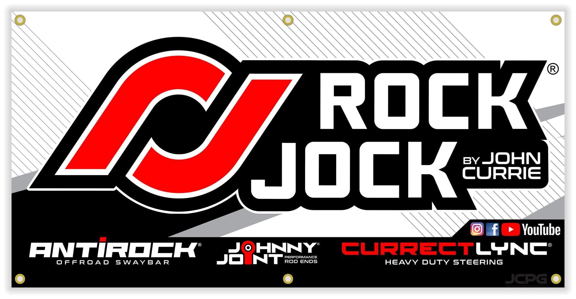 RockJock 4x4 Shop Wall Banner RockJock Each RockJock 4x4