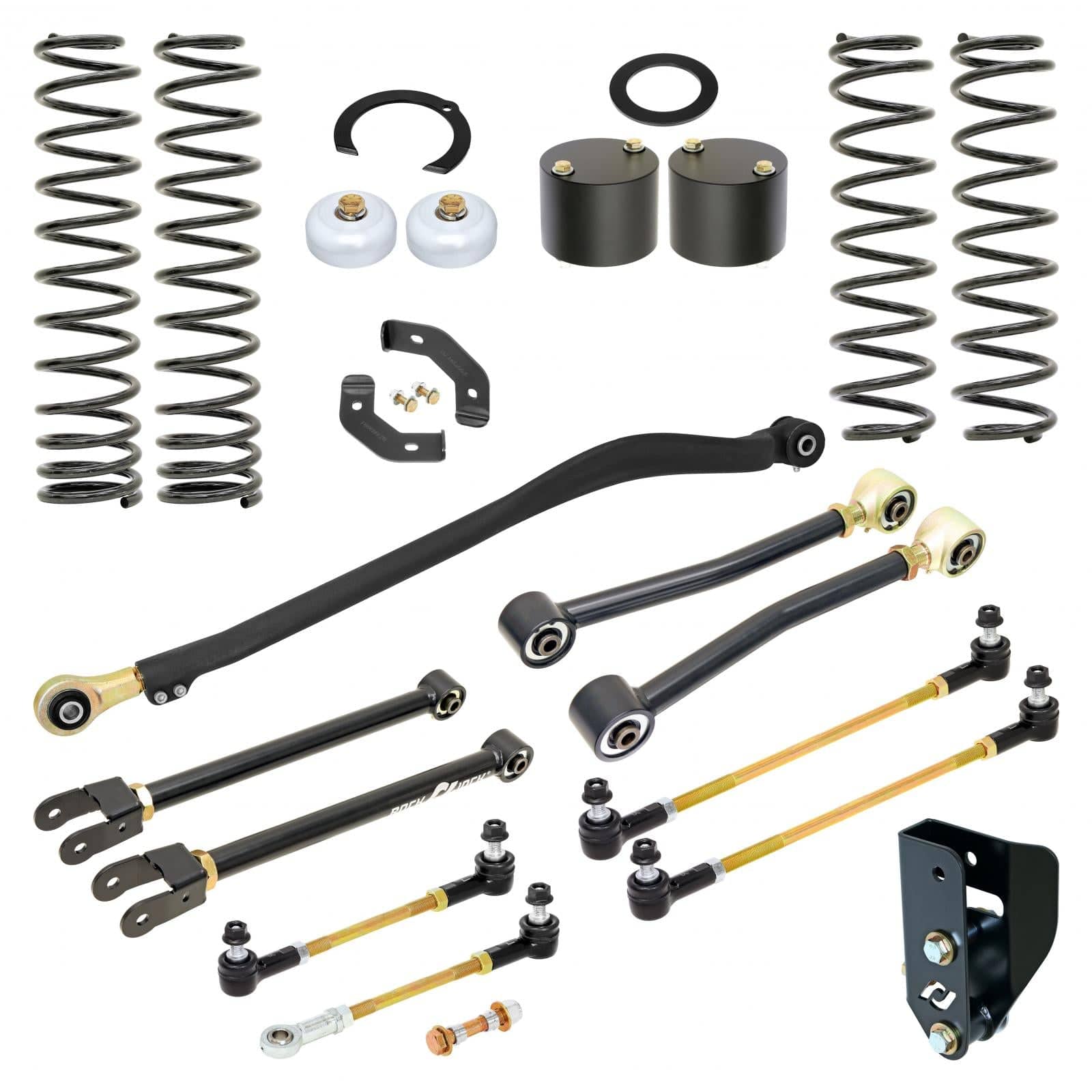 RockJock 4x4 Sport Edition Johnny Joint Suspension System for JL Wrangler w/ 392 Hemi 3.5 Inch lift RockJock 4X4