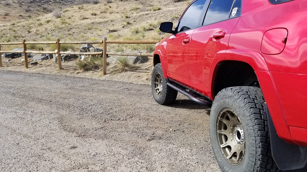 RSG Metalworks Armor Bolt On Angled Rock Sliders With Top Plate / 5th Gen 4Runner (10+) / RSG Metalworks