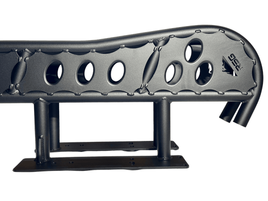 RSG Off Road Rock Sliders DOM / POWDER COAT 2010-2023 Lexus GX460 Flat Sliders With Top Plate