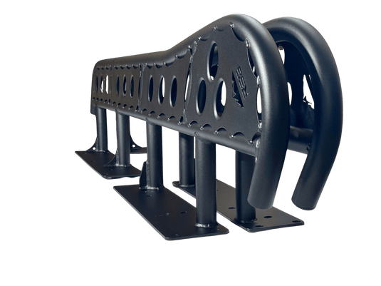 RSG Off Road Rock Sliders DOM / POWDER COAT 2010-2023 Lexus GX460 Flat Sliders With Top Plate