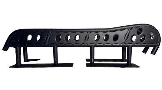 RSG Off Road Rock Sliders DOM / Powder Coated 2010-2023 Lexus GX460 Angled Sliders With Top Plate