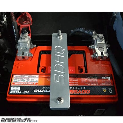 Load image into Gallery viewer, SDHQ Billet Toyota Battery Hold Down
