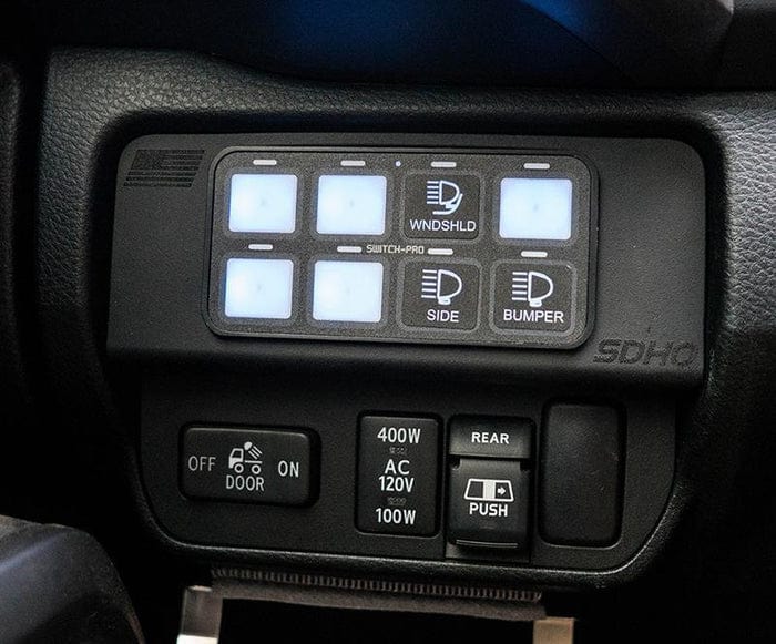 SDHQ Switches 16-19 Tacoma Switch Pros Keypad Mount