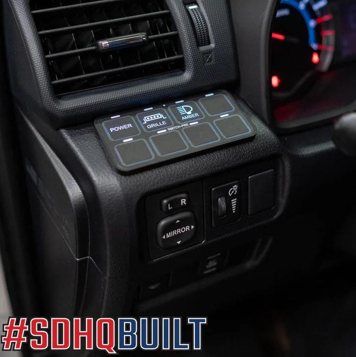 SDHQ Switches 2010-24 4Runner Switch Pros Keypad Mount