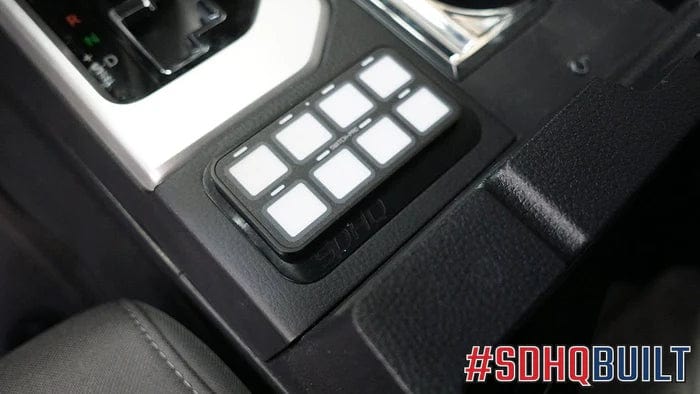 SDHQ Switches 2014-21 Tundra Billet Switch Pros Keypad Mount