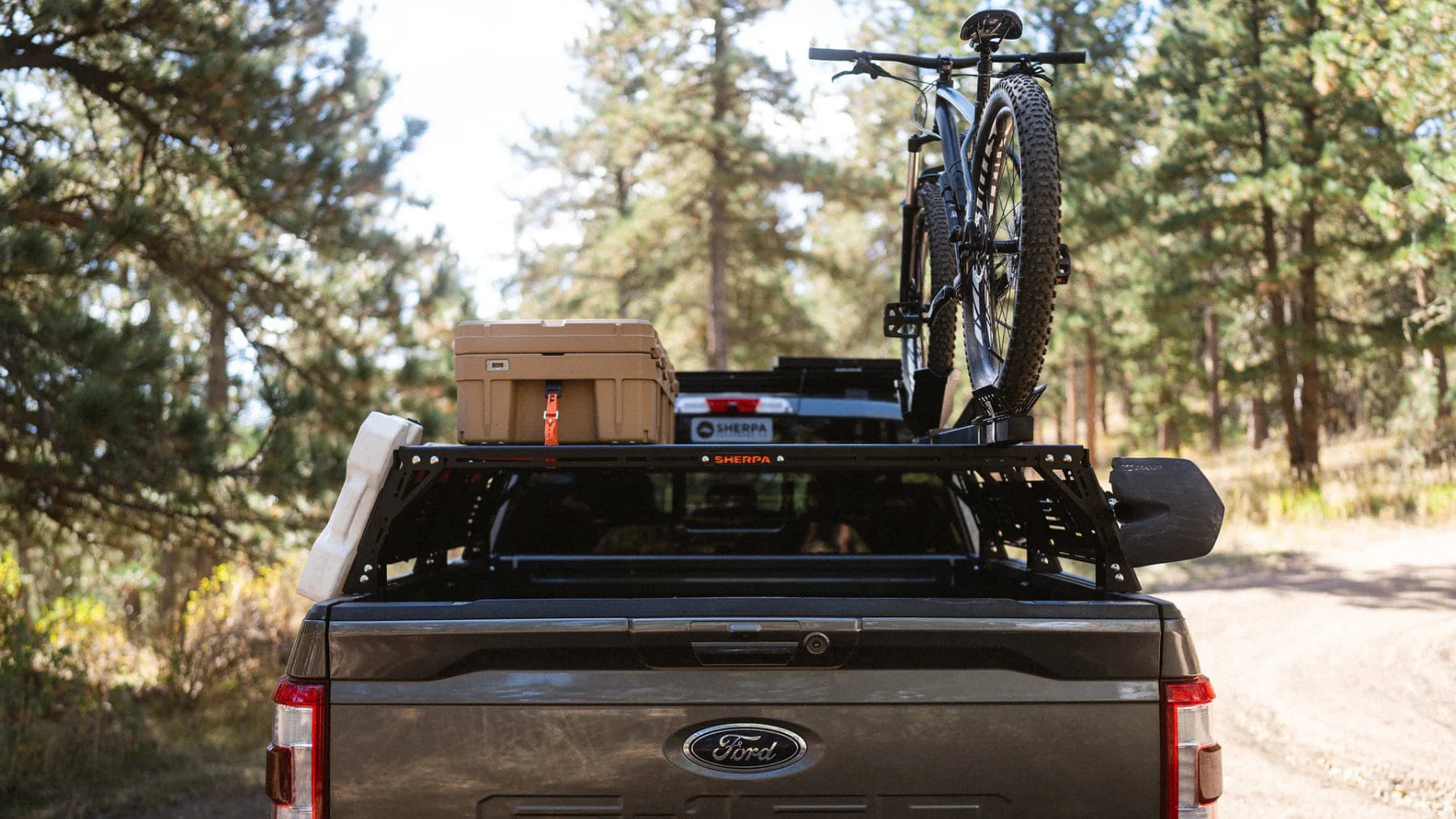 Sherpa Equipment Co Racks Mid Height PAK System Bed Rack / 05-23 Tacoma, 18+ Gladiator, 15+ F150/Raptor