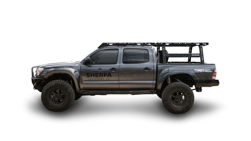 Sherpa Equipment Co Racks Rack Height PAK System Bed Rack / 05-23 Tacoma, 18+ Jeep Gladiator