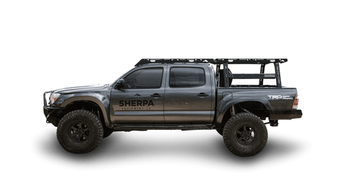 Sherpa Equipment Co Racks Rack Height PAK System Bed Rack / 05-23 Tacoma, 18+ Jeep Gladiator