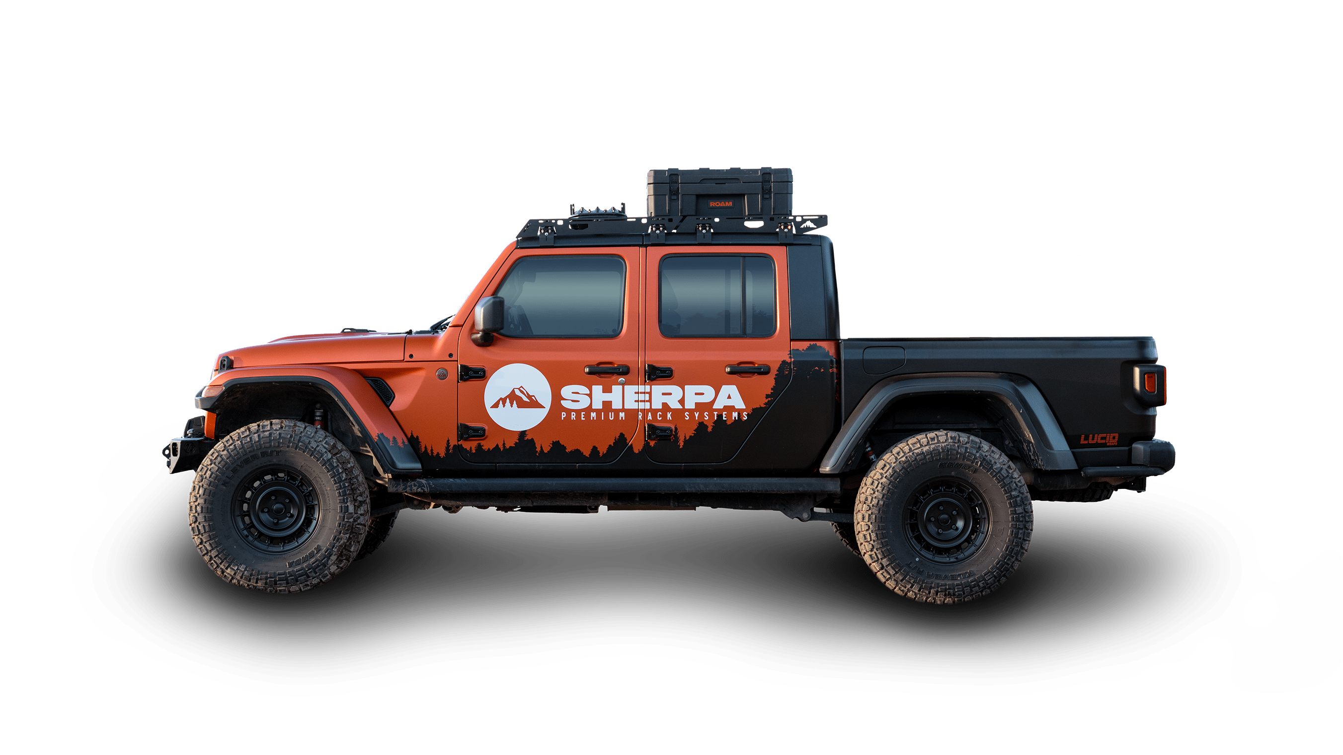 Sherpa Equipment Co Racks The Sunlight (Jeep Gladiator JT Roof Rack)