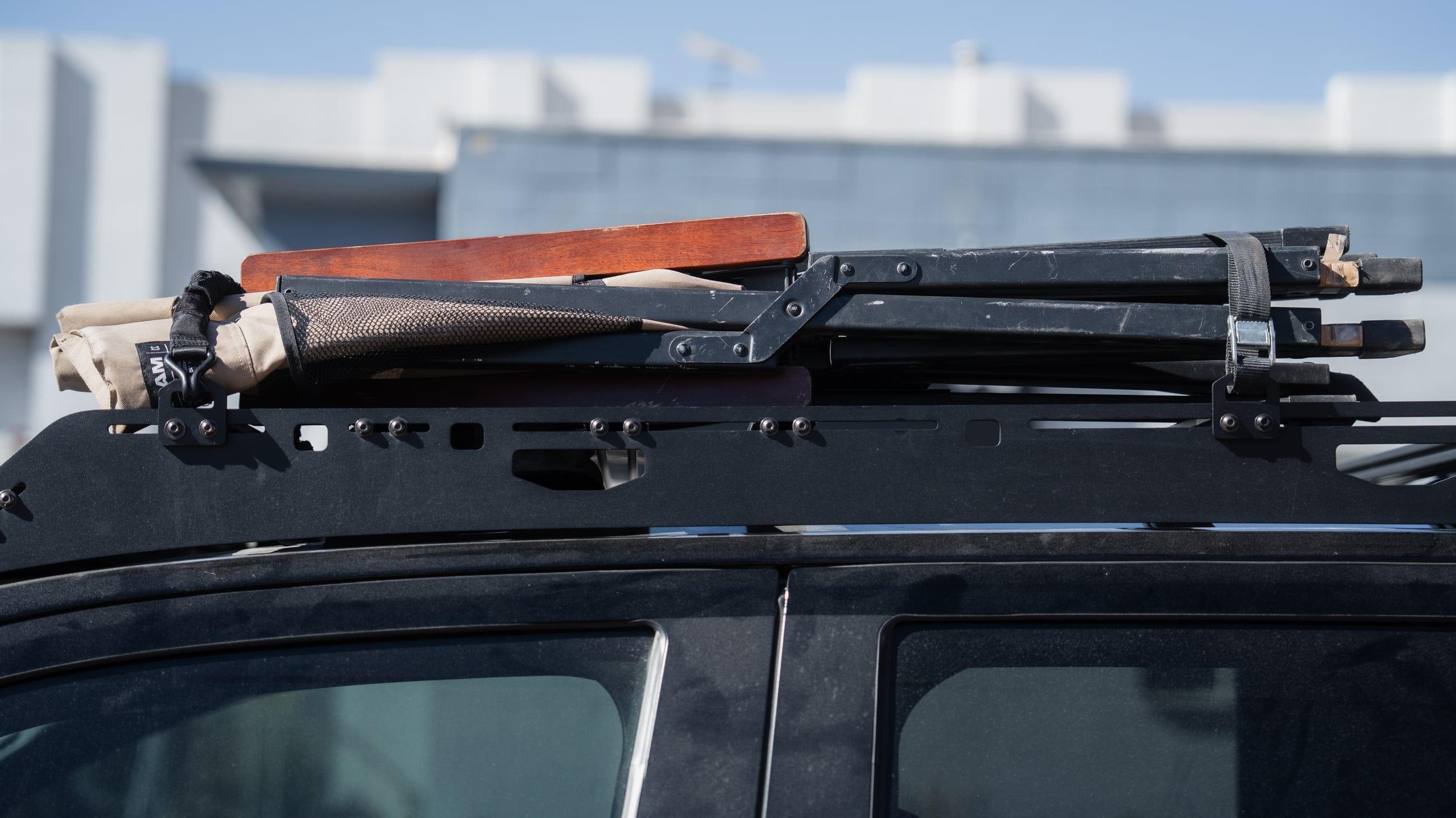 Sherpa Equipment Co Roof Rack Black Powdercoat Sherpa Smiley