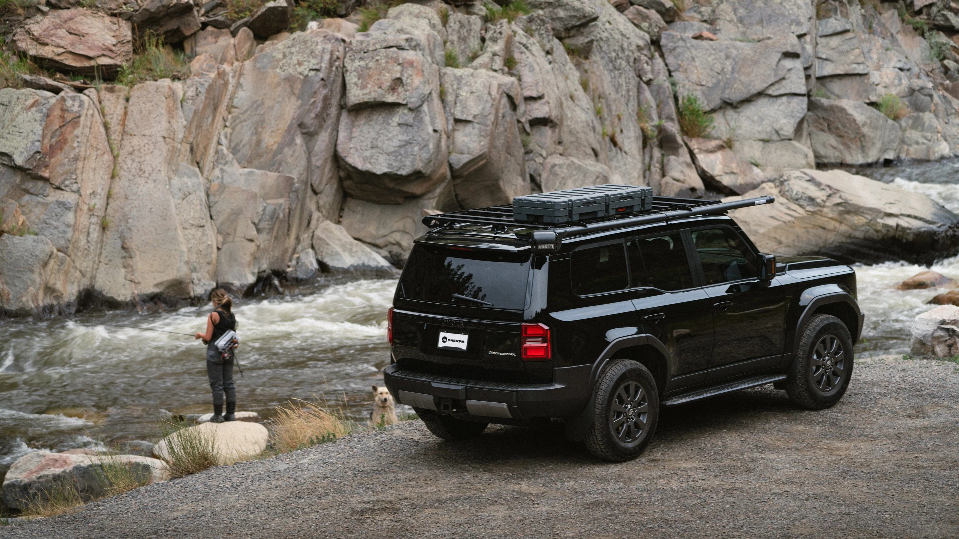 Sherpa Equipment Co Roof Rack The Atlas - 2024+ Land Cruiser Roof Rack