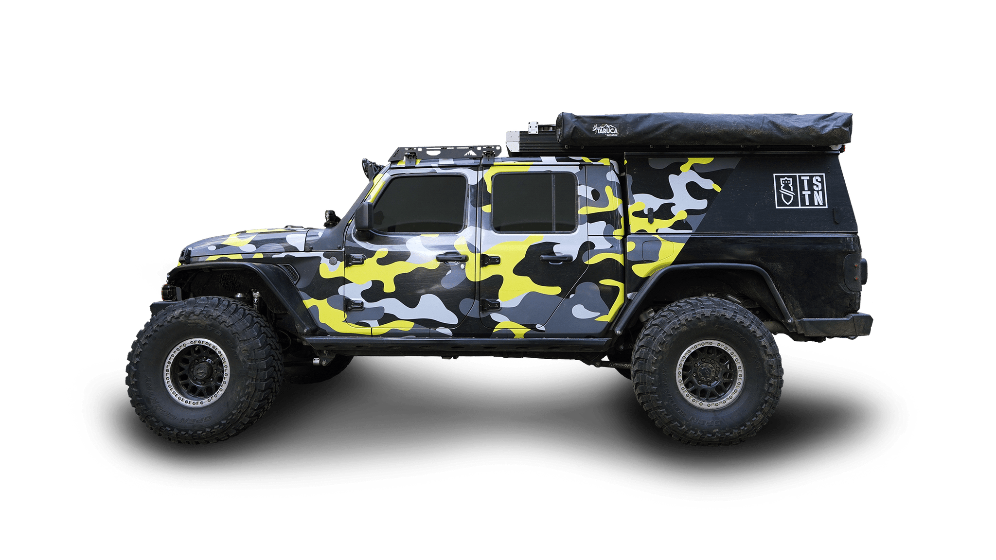 Jeep Gladiator Camper Roof Rack 2020-2024 JT Sherpa Equipment