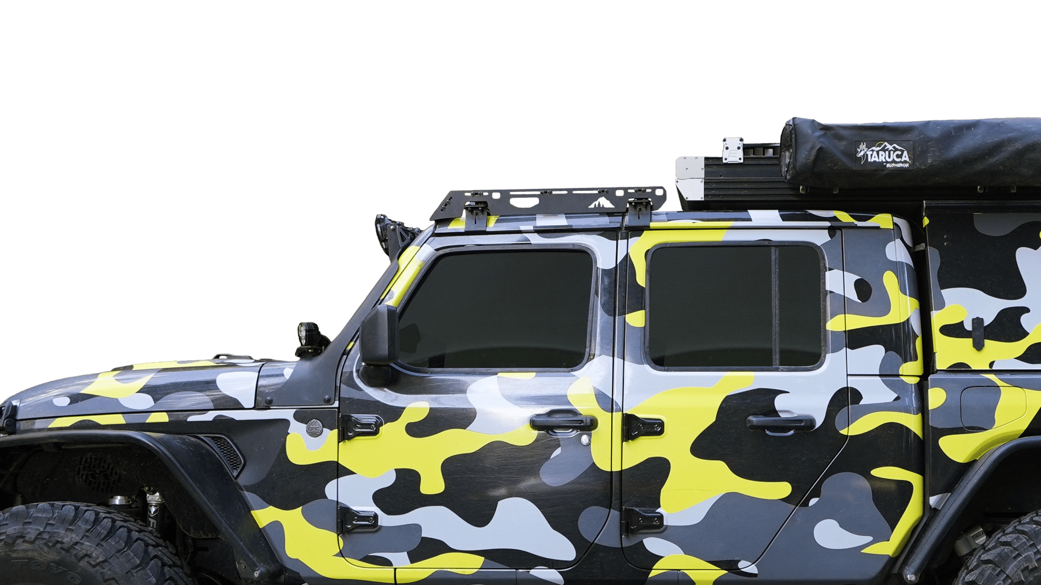 Sherpa Equipment Co Roof Rack The Moonlight (Jeep Gladiator JT Camper Rack)