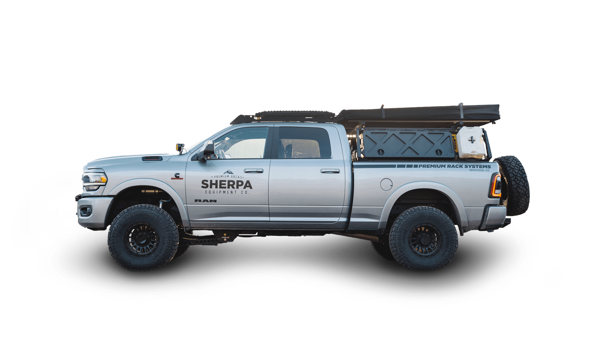 Sherpa Equipment Company Roof Rack The Diablo (2019-2024 RAM 2500/3500/4500/5500 Roof Rack)