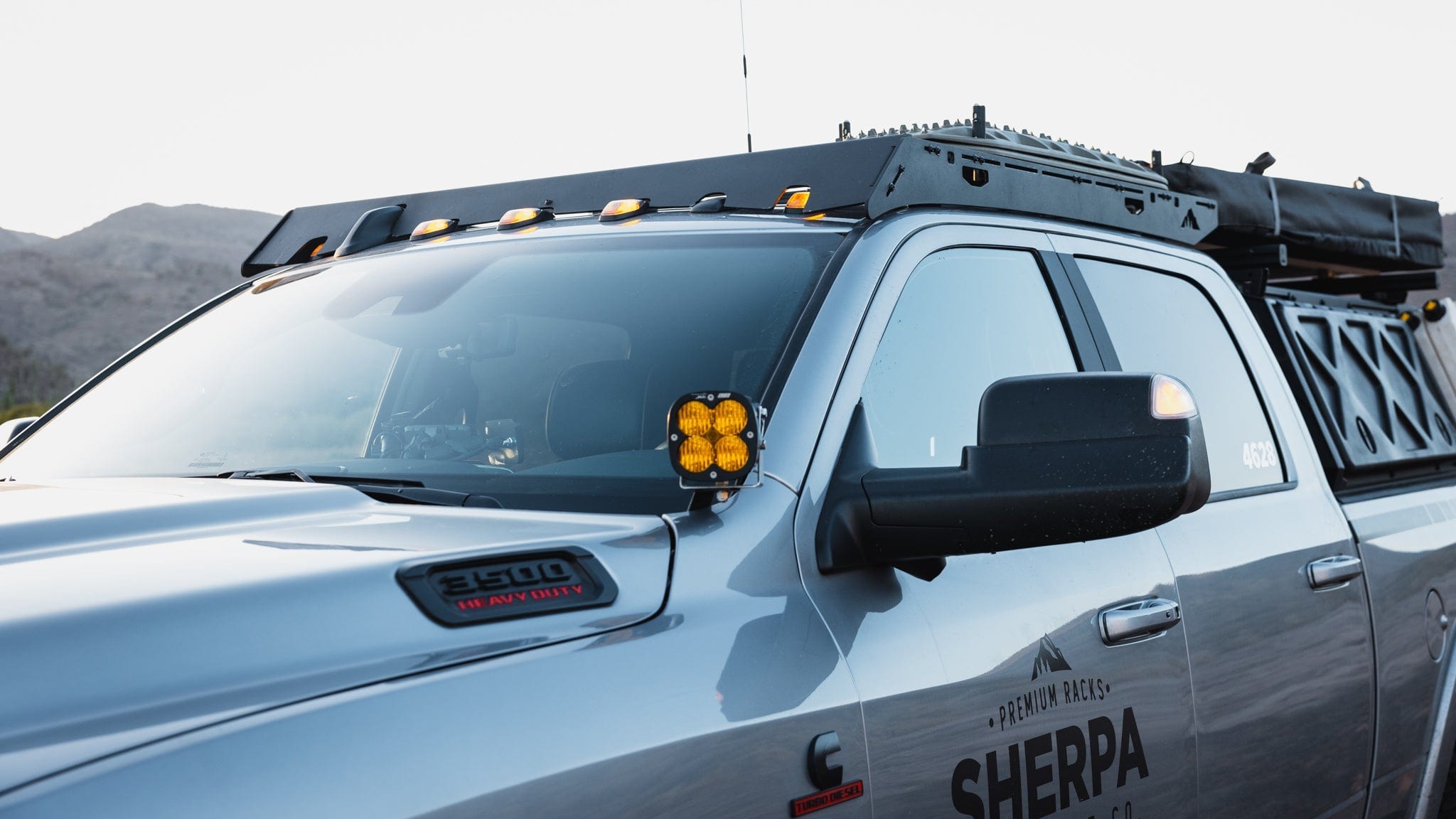 Sherpa Equipment Company Roof Rack The Diablo (2019-2024 RAM 2500/3500/4500/5500 Roof Rack)