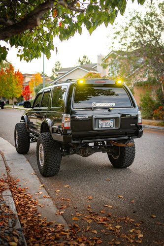 Snowbound Customs :ighting Spoiler with Integrated Baja Designs S2 Chase Lights - 3rd Gen 4Runner (96-02)