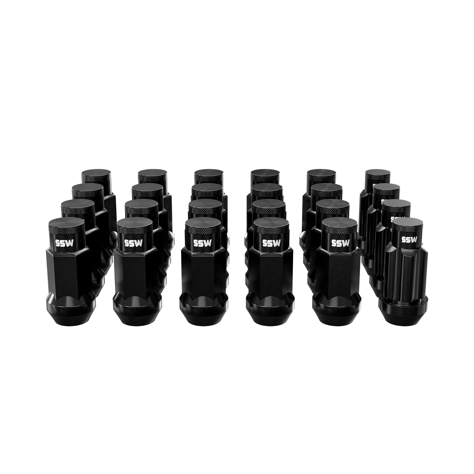 SSW Off-Road Wheels Acessories SSW Offroad 14x1.5 Steel Lug Nuts
