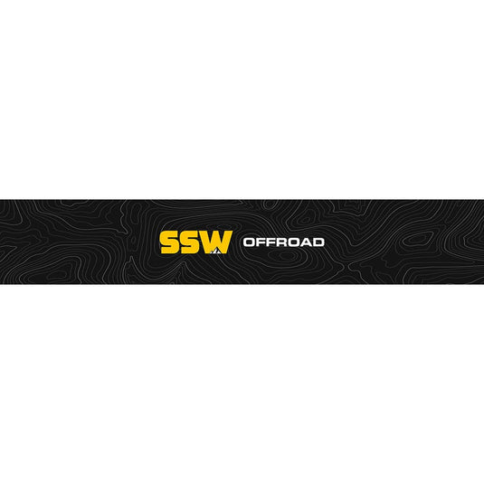 SSW Off-Road Wheels Acessories SSW Windshield Banner (Topography)