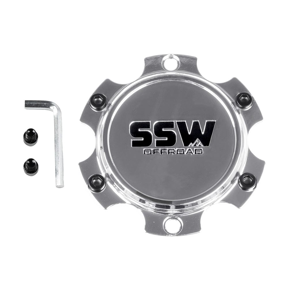 SSW Off-Road Wheels Machined Silver / 6-Lug SSW CENTER CAP