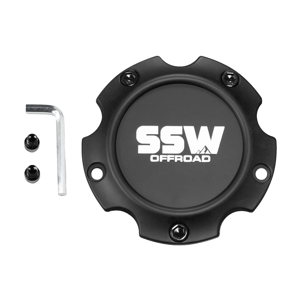 SSW Off-Road Wheels Matte Black / 5-Lug SSW CENTER CAP