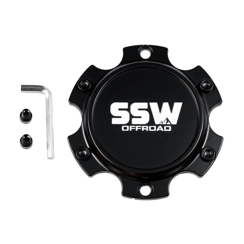 SSW Off-Road Wheels Matte Black / 6-Lug SSW CENTER CAP