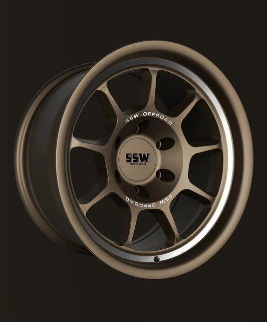SSW Off-Road Wheels SSW Nova Wheel - Matte Bronze, 17x9, -25 Offset, 6x139.7