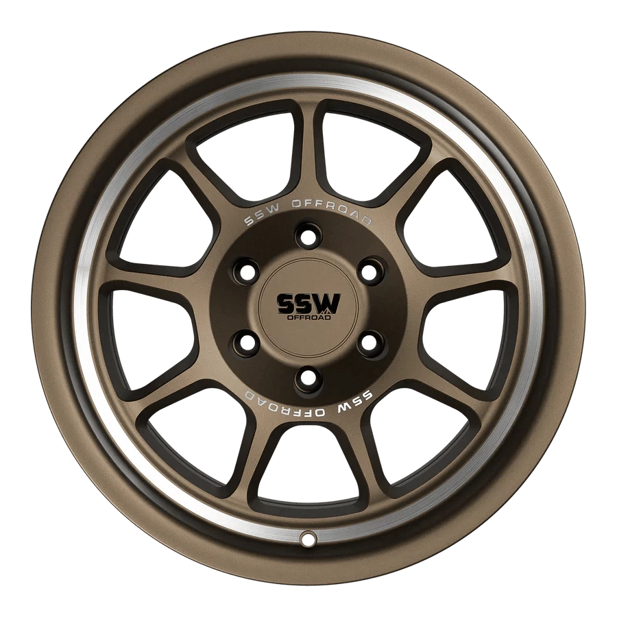 SSW Nova Wheel - Matte Bronze, 17x9, -25 Offset, 6x139.7 – TEQ Customs