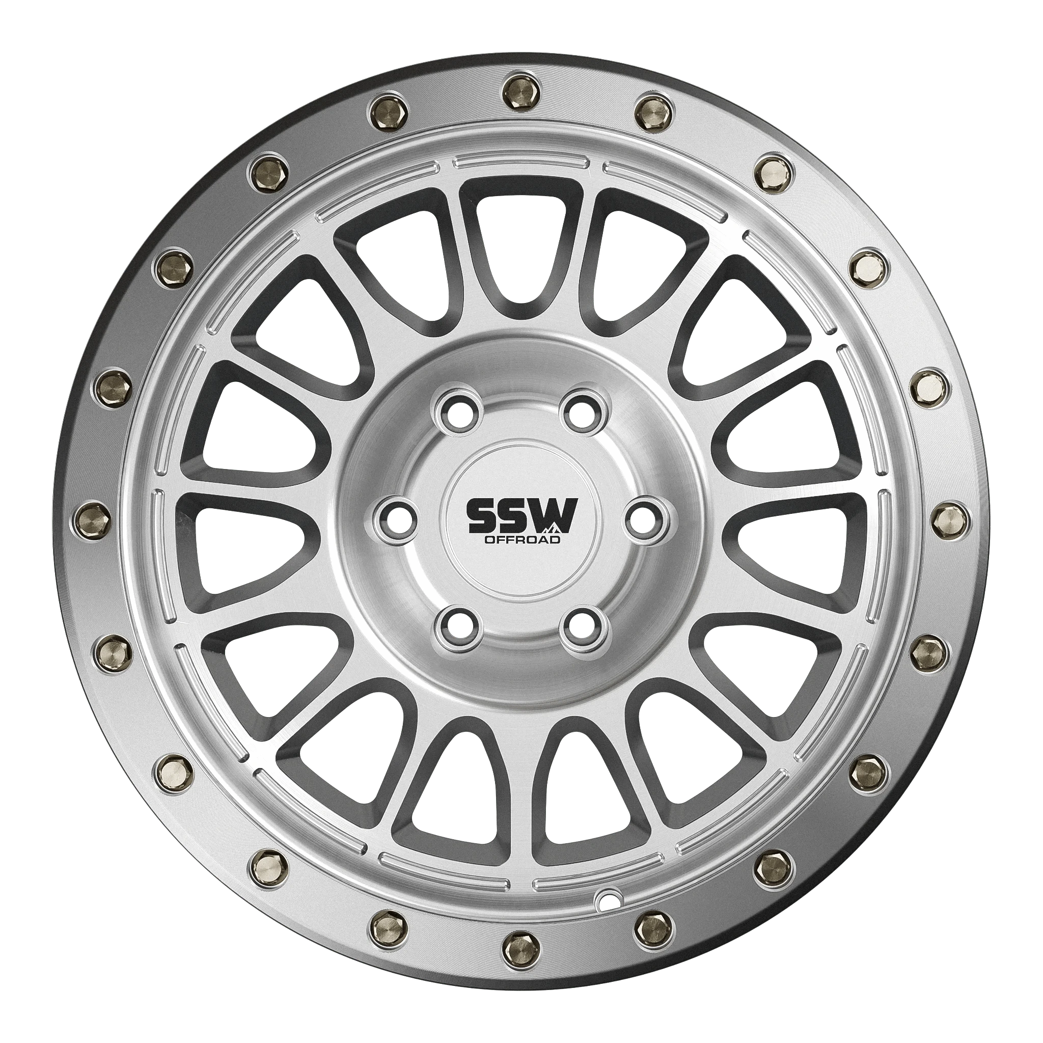SSW Off-Road Wheels Wheels SSW Dakar Evo - Machined Silver - 17x9, 6x139.7, +0 or +25 Offset