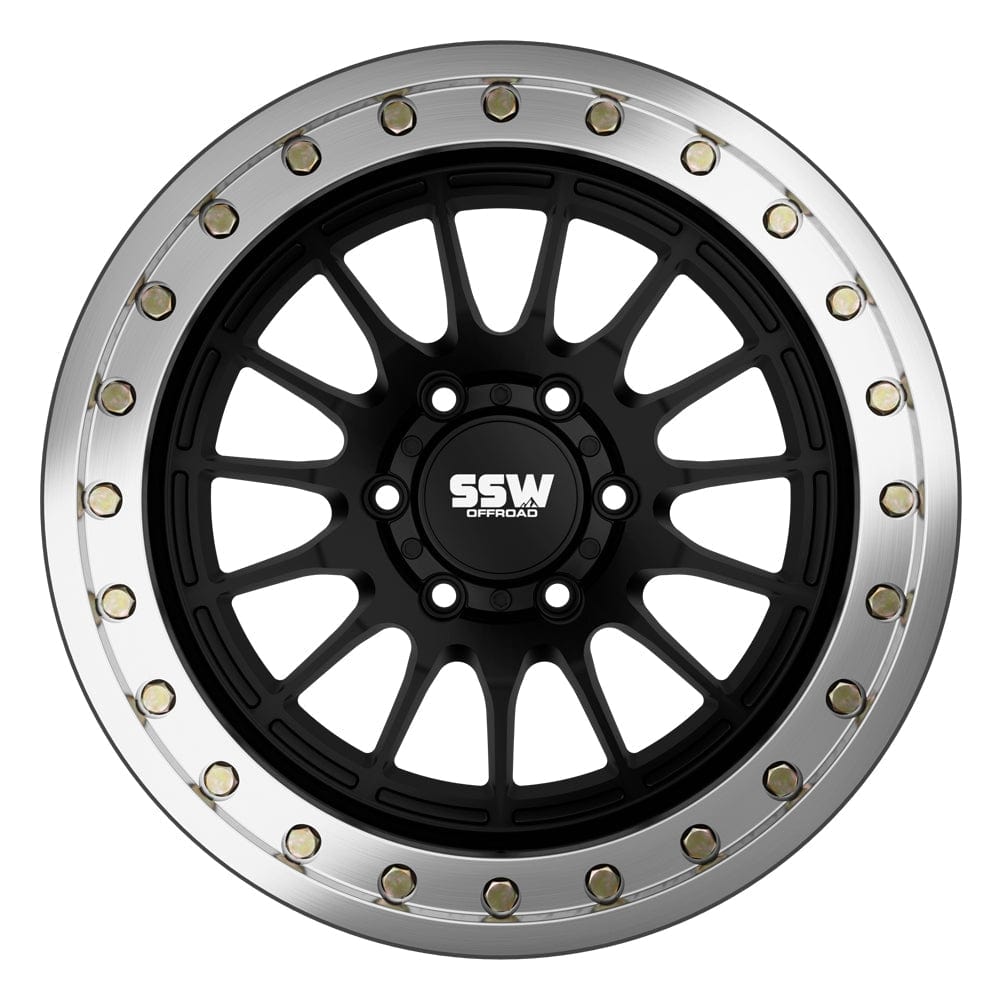 SSW Off-Road Wheels Wheels SSW Offroad BEADLOCK DAKAR / Matte Black / 17X9.0 -25