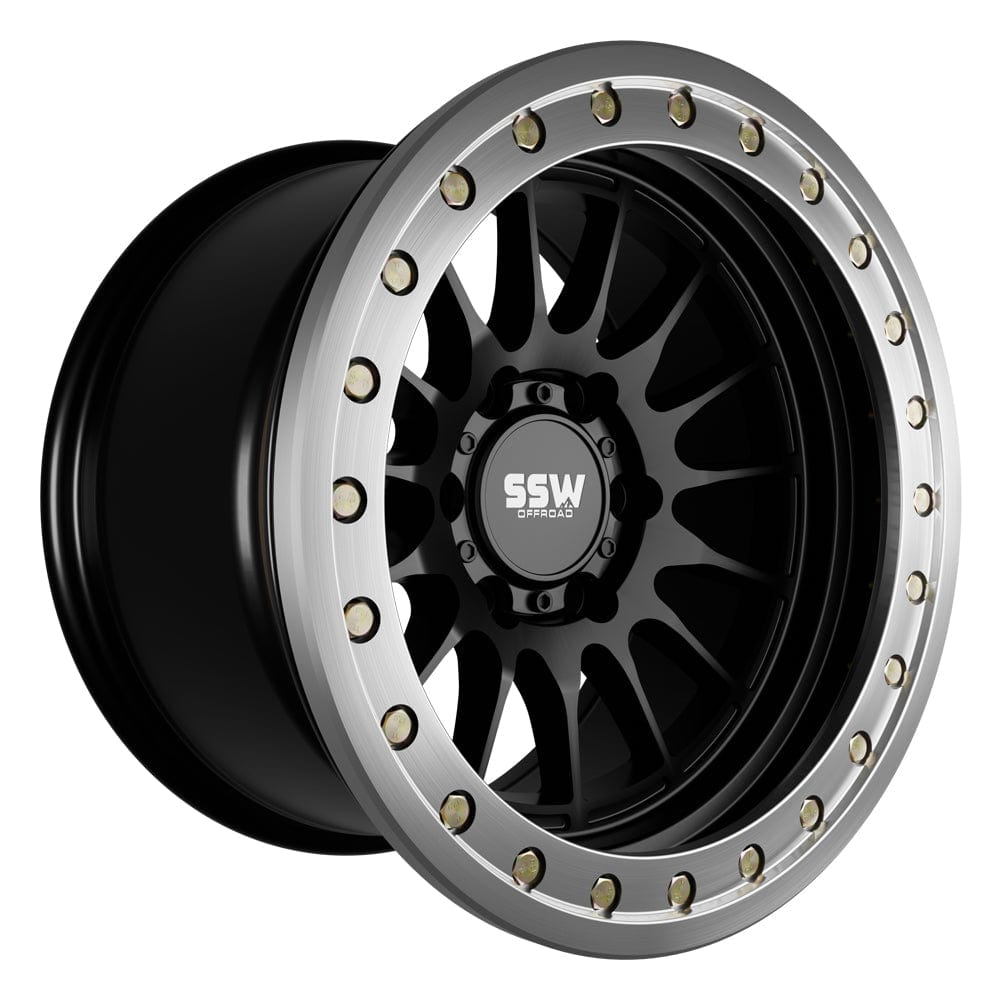 SSW Off-Road Wheels Wheels SSW Offroad BEADLOCK DAKAR / Matte Black / 17X9.0 -25