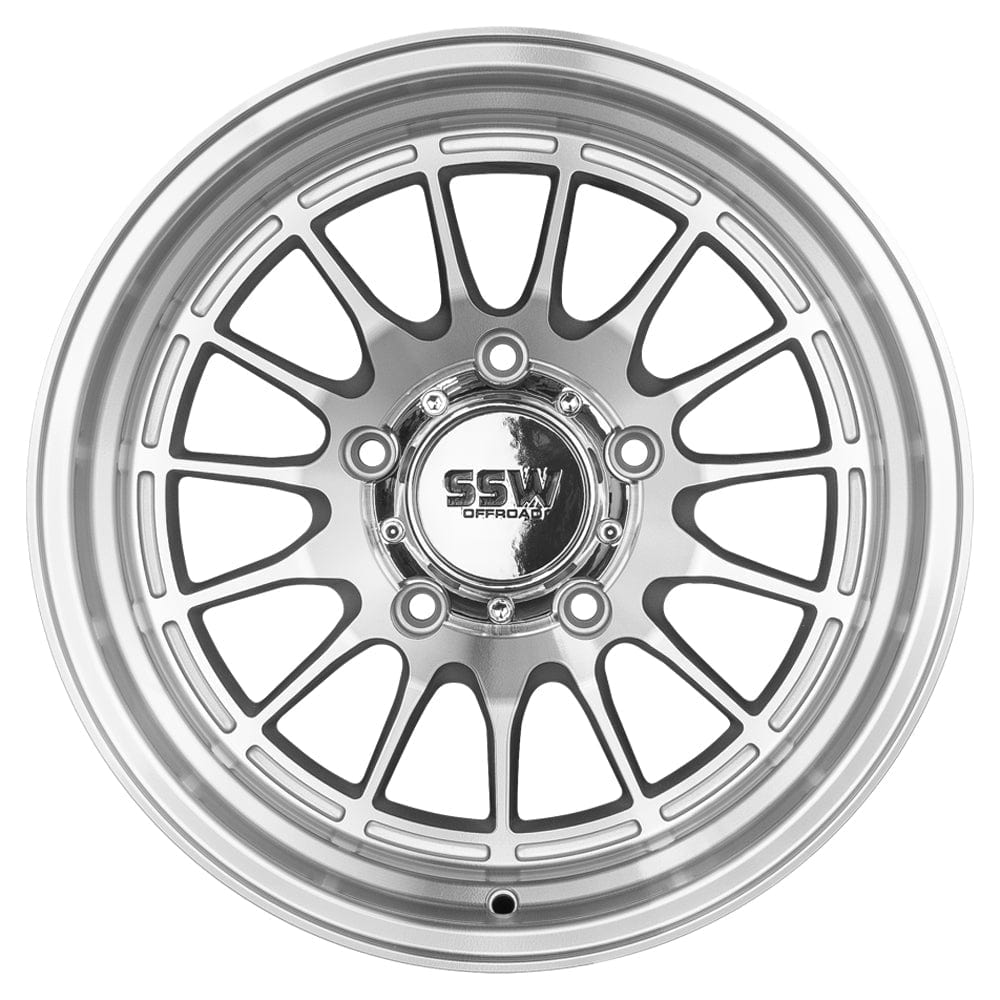 SSW Off-Road Wheels Wheels SSW Offroad DAKAR / Machined Silver / 17X9.0 +0 (5 LUG)