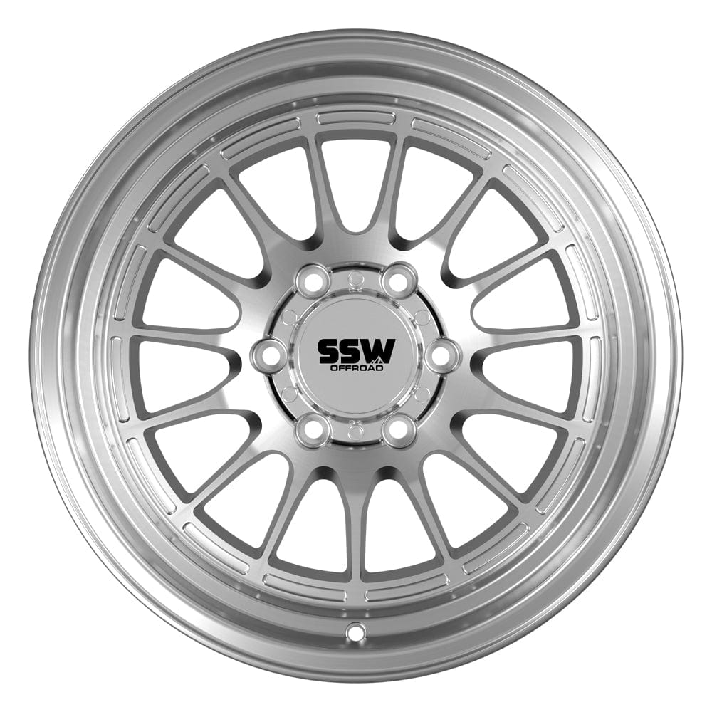 SSW Off-Road Wheels Wheels SSW Offroad DAKAR / Machined Silver / 17X9.0 -25