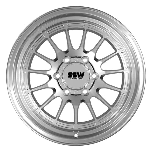 SSW Off-Road Wheels Wheels SSW Offroad DAKAR / Machined Silver / 17X9.0 -25