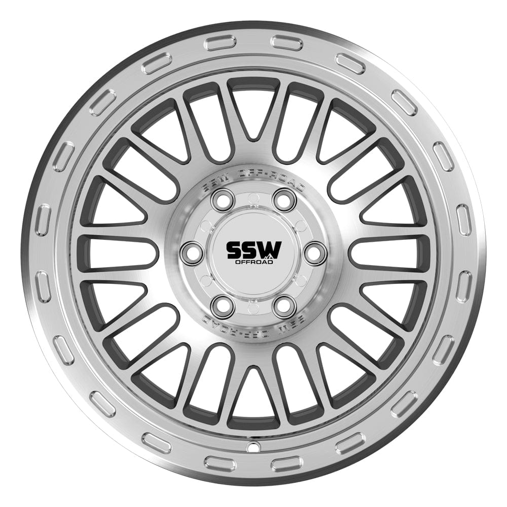 SSW Off-Road Wheels Wheels SSW Offroad GRIFFON / Machined Silver / 17X9.0 -25