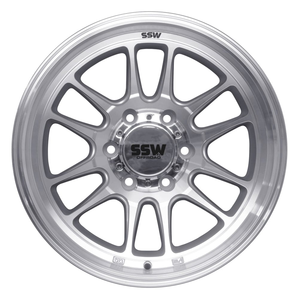 SSW Offroad Raptor 17x9 Machined Silver | TEQ Customs