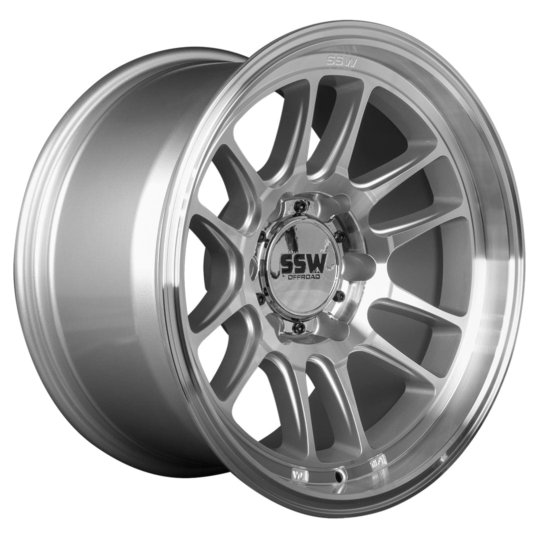 SSW Off-Road Wheels Wheels SSW Offroad RAPTOR / Machined Silver / 17X9.0 -12