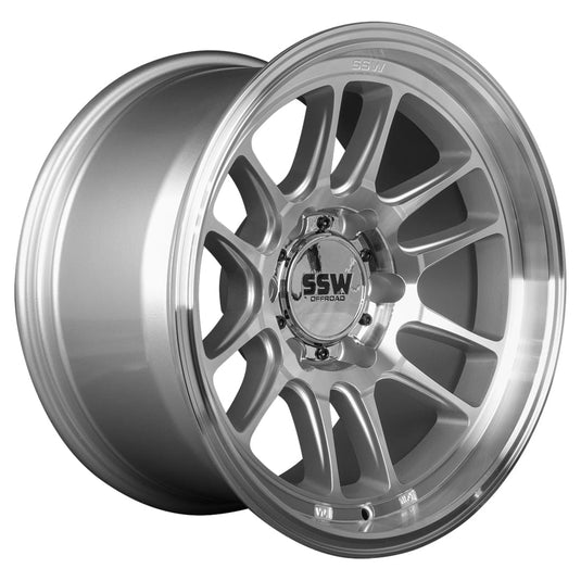 SSW Off-Road Wheels Wheels SSW Offroad RAPTOR / Machined Silver / 17X9.0 -12