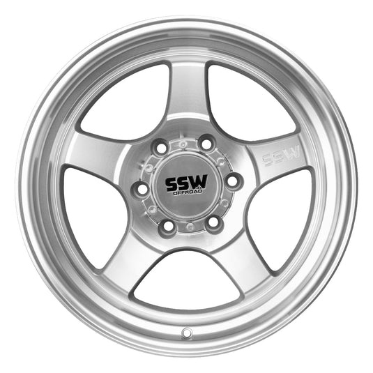 SSW Off-Road Wheels Wheels STRYKER / MACHINED SILVER / 17x9.0 -25