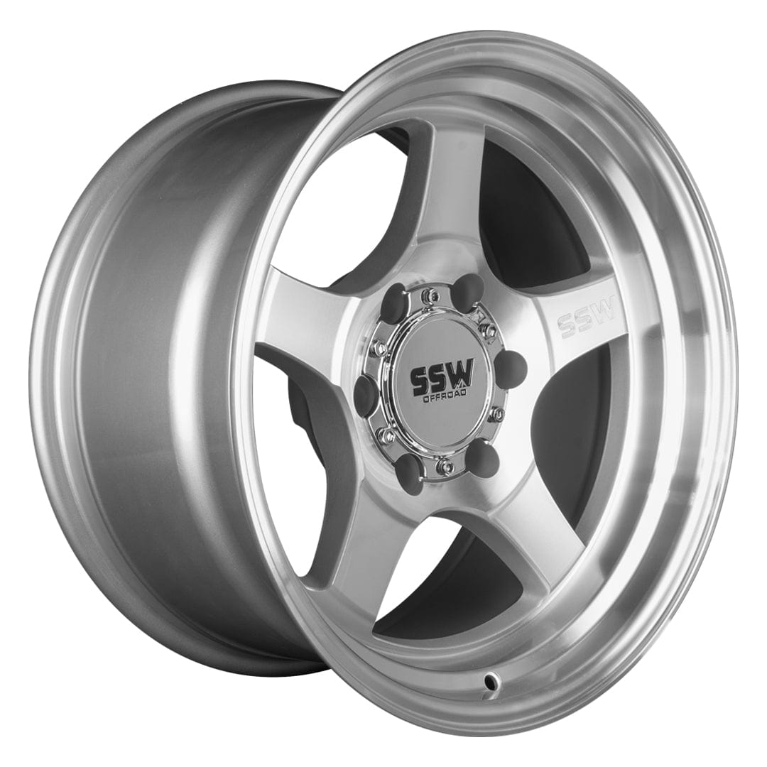 SSW Off-Road Wheels Wheels STRYKER / MACHINED SILVER / 17x9.0 -25