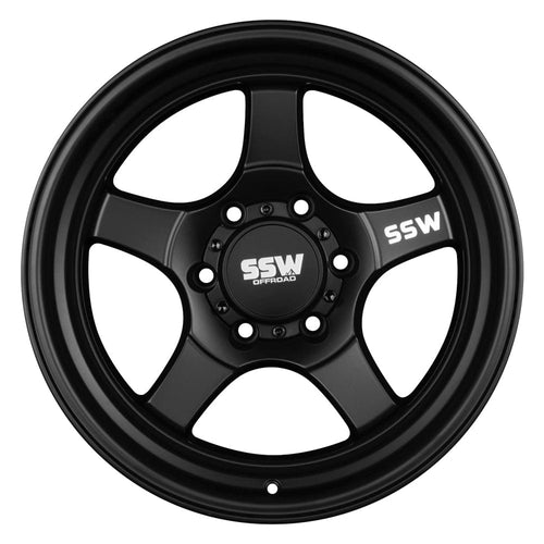 SSW Off-Road Wheels Wheels STRYKER / MATTE BLACK / 17x9.0 -25