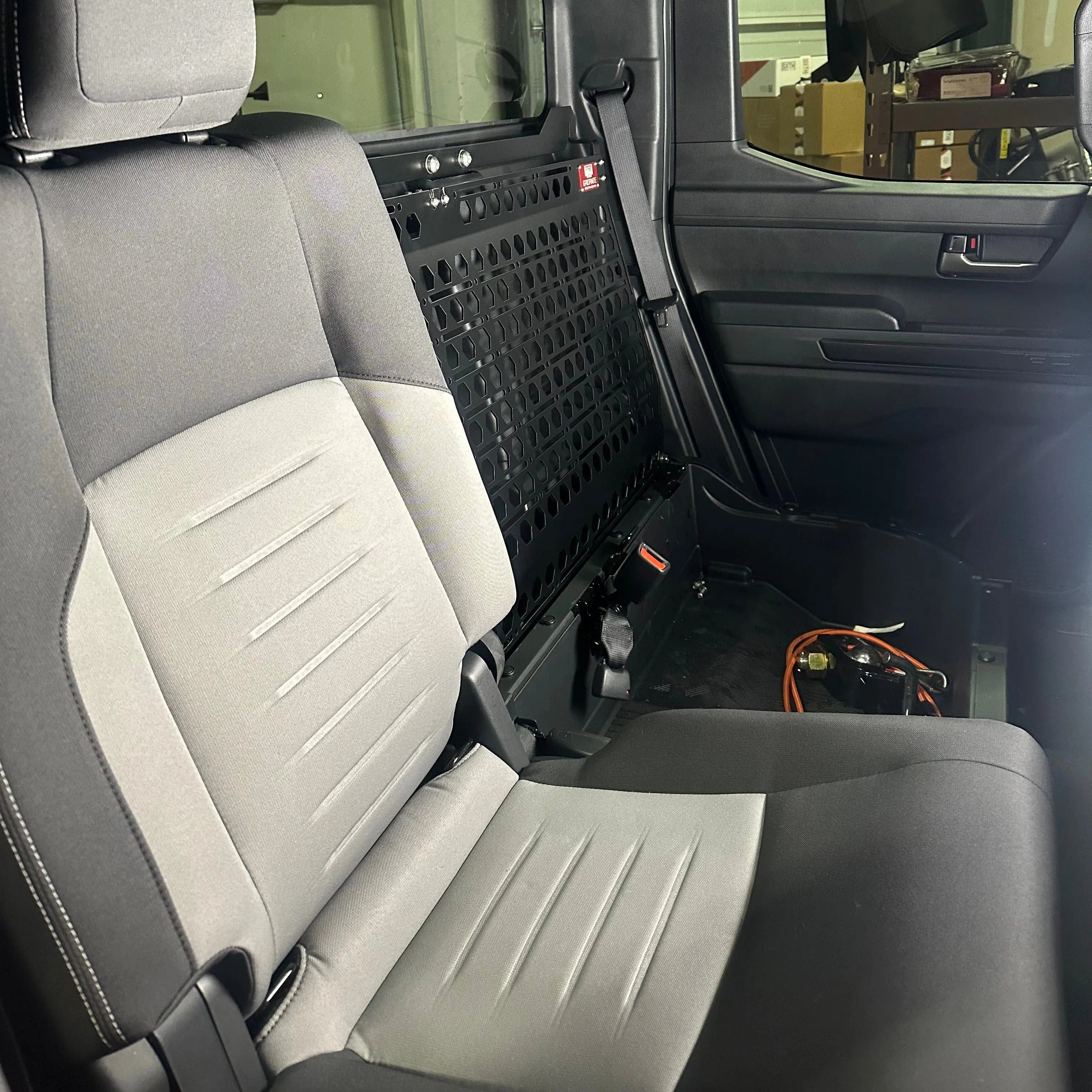 SXTH Element Interior 2024+ Toyota Tacoma Rear Seat Delete MOLLE Kit