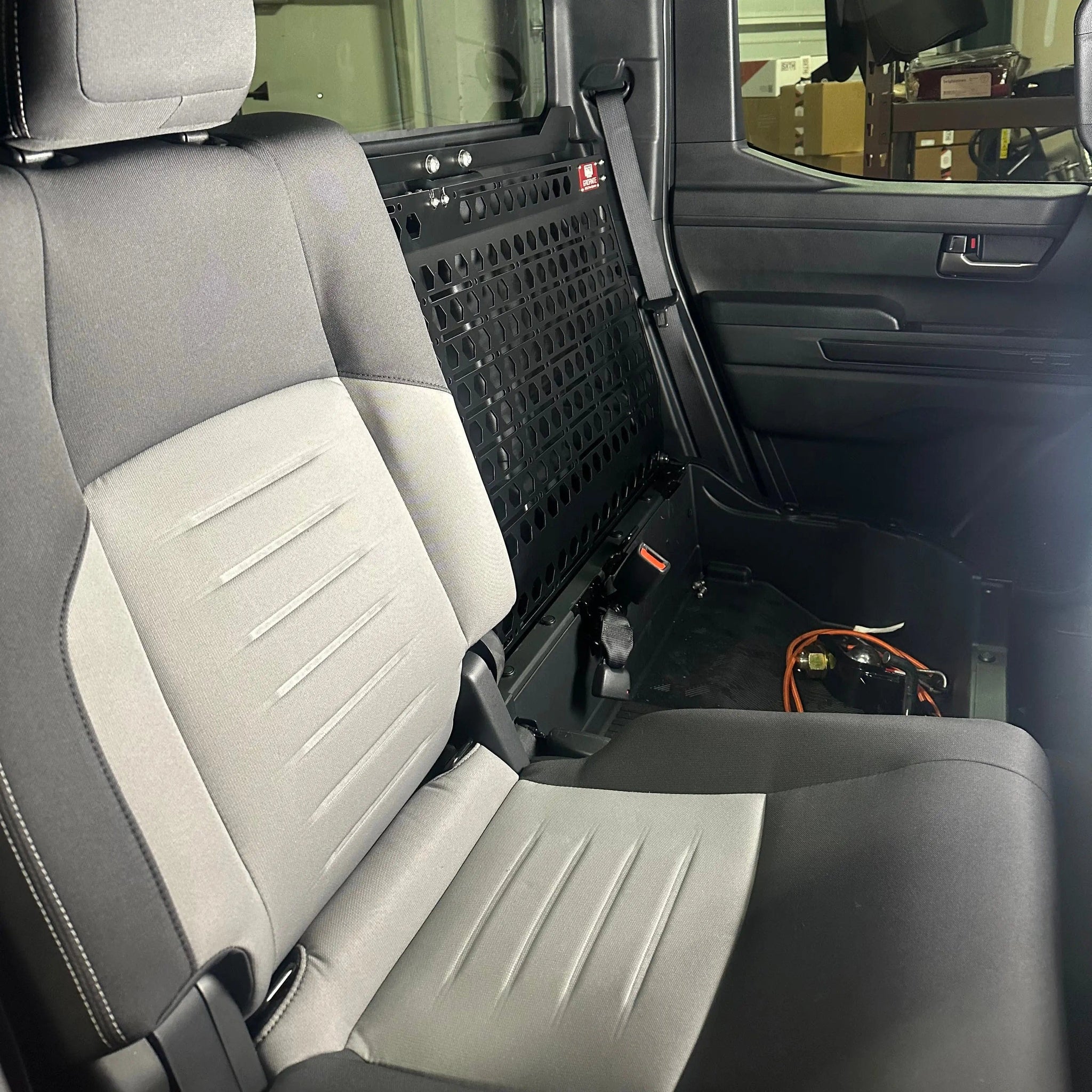 SXTH Element Interior 2024+ Toyota Tacoma Rear Seat Delete MOLLE Kit
