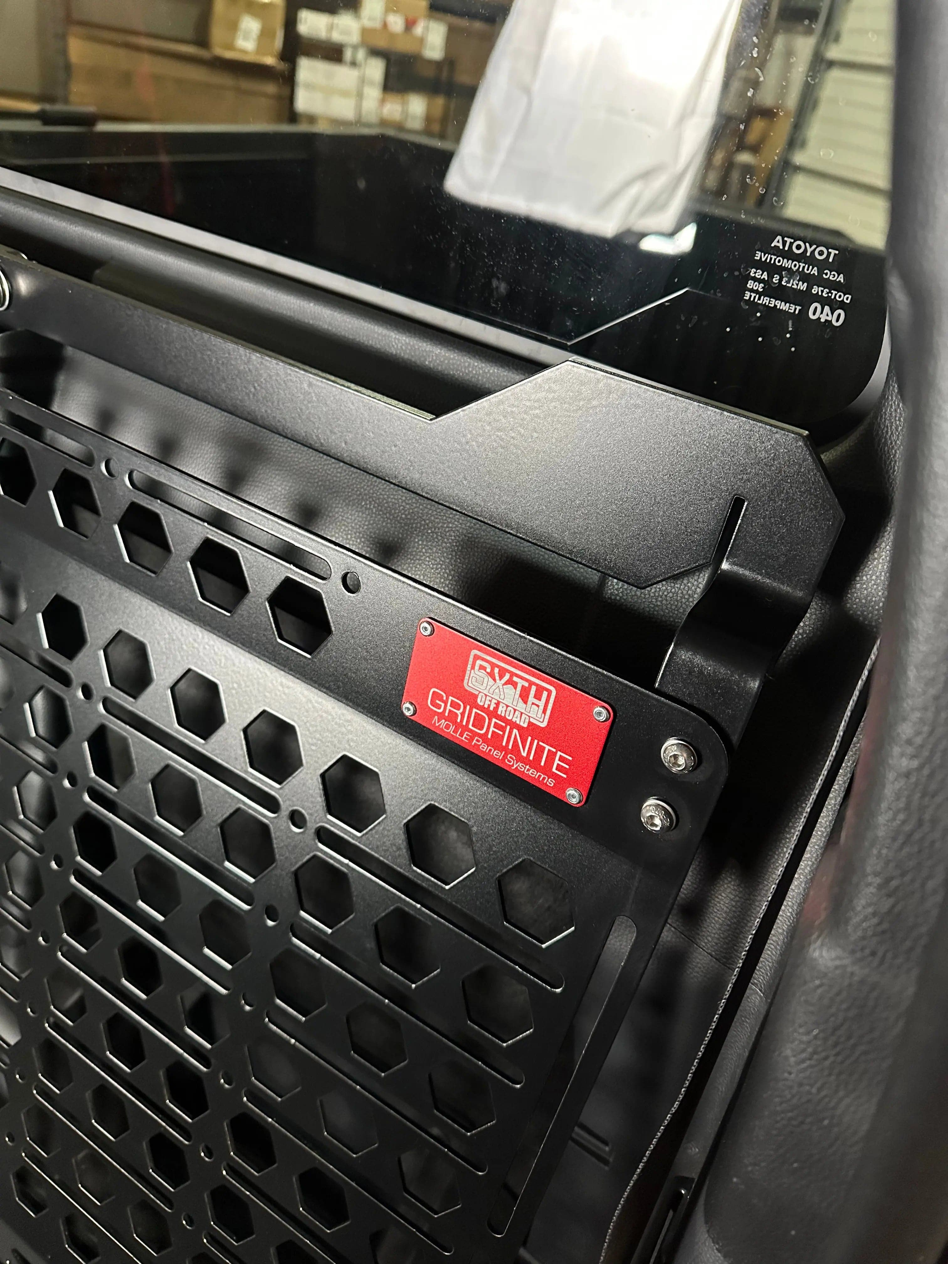 SXTH Element Interior 2024+ Toyota Tacoma Rear Seat Delete MOLLE Kit
