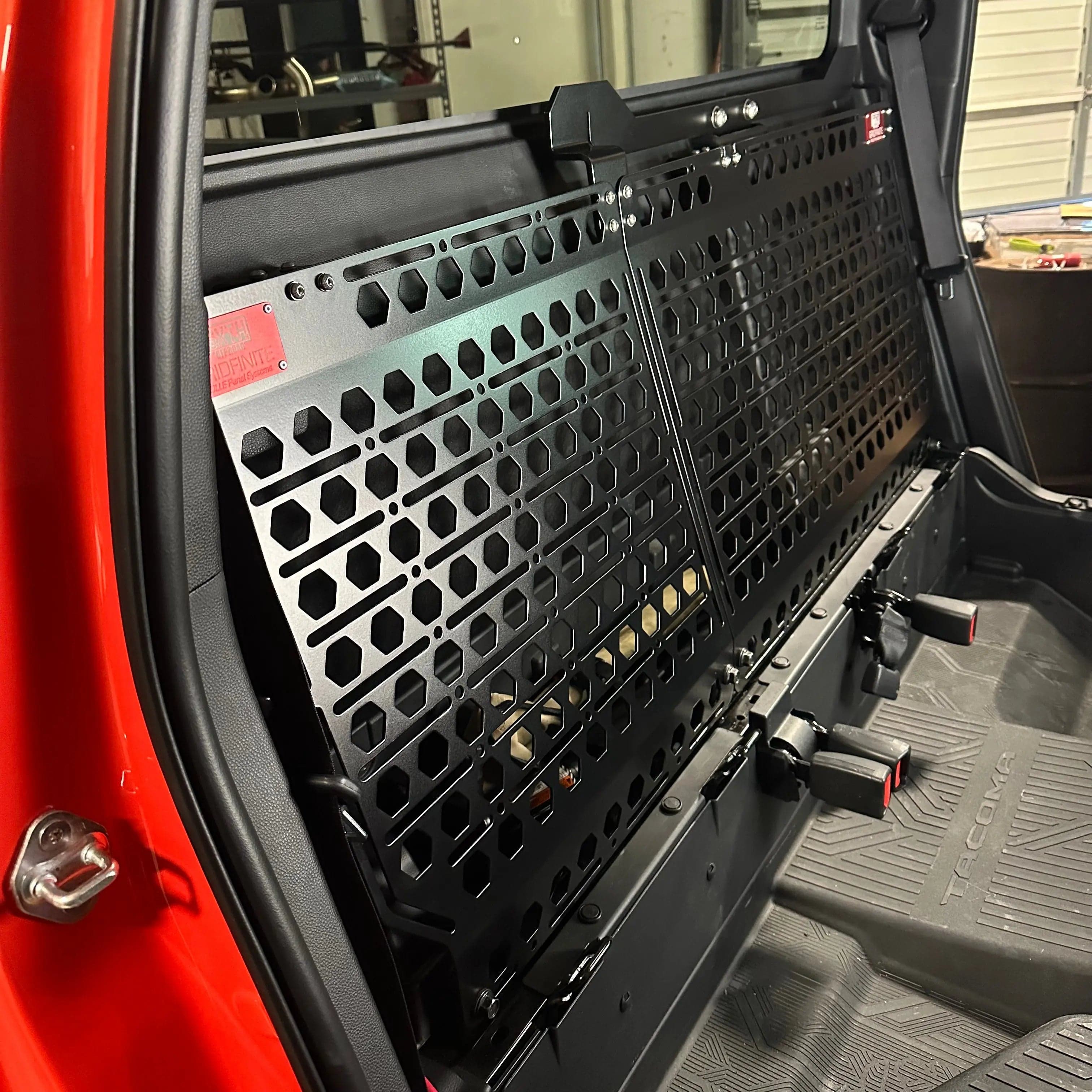 SXTH Element Interior 2024+ Toyota Tacoma Rear Seat Delete MOLLE Kit