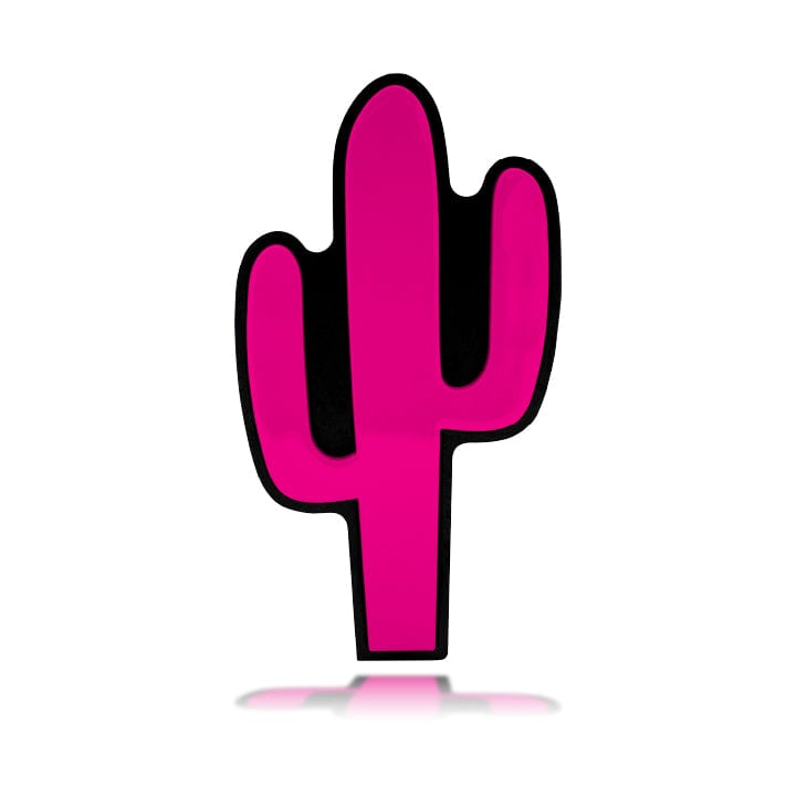 Taco Vinyl Accessories Pink (LOT PINK) Cactus Grille Badge